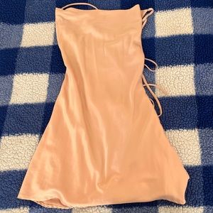 SOLD princess polly pink back tie dress